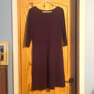 Ann Taylor Factory deep purple dress size